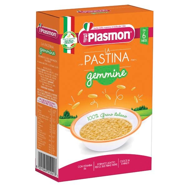 Plasmon Pastina Gemmine  6m+ 480g -1
