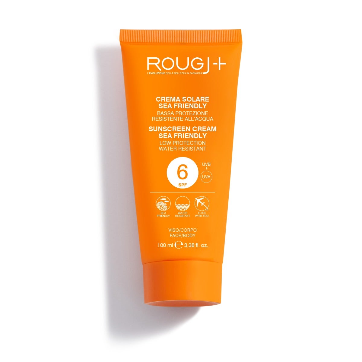 Rougj Crema Solare Corpo/Viso 100ml SPF6 -2