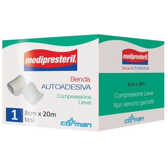 Medipresteril Benda Autoadesiva 8cmx20m-2