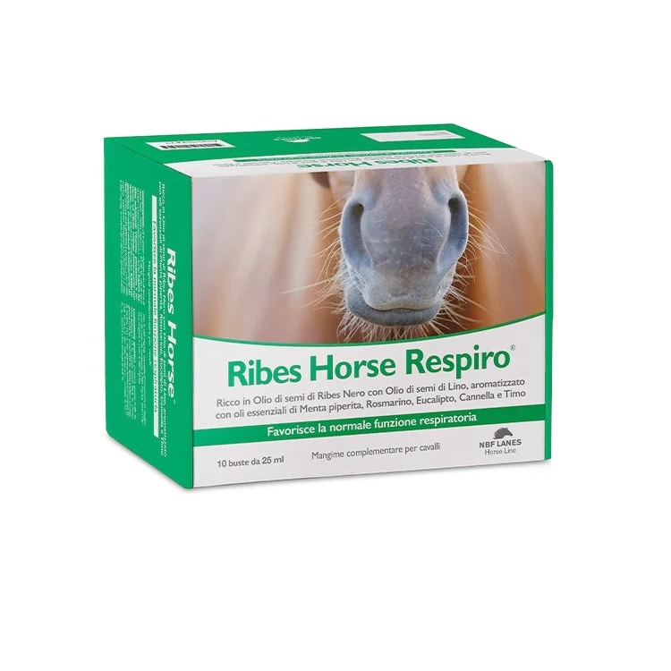 NBF Lanes Ribes Horse Respiro Mangime Complementare Per Cavalli 10 Bustine-2