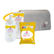 Babygella Prebiotic Trousse Bagno 250ml+15 Salviette+Pasta Protettiva 100ml-3