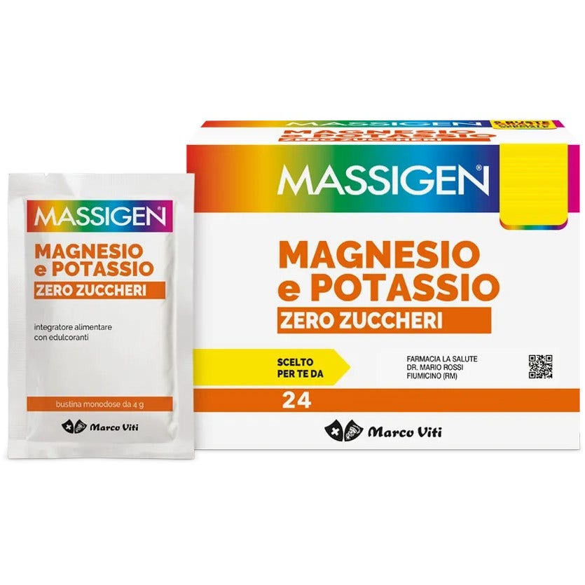 Marco Viti Massigen Magnesio Potassio Zero Zuccheri 24 Bustine-1