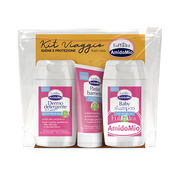 Euphidra Amido Mio Kit Viaggio Dermo Detergente100 ml + Baby Shampoo 100ml + Pasta Barriera 25ml-2