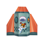 Euphidra Amido Mio L'astronave dei Cuccioli Dermodoccia 500ml + Shampoo 200ml + Crema 50ml-7