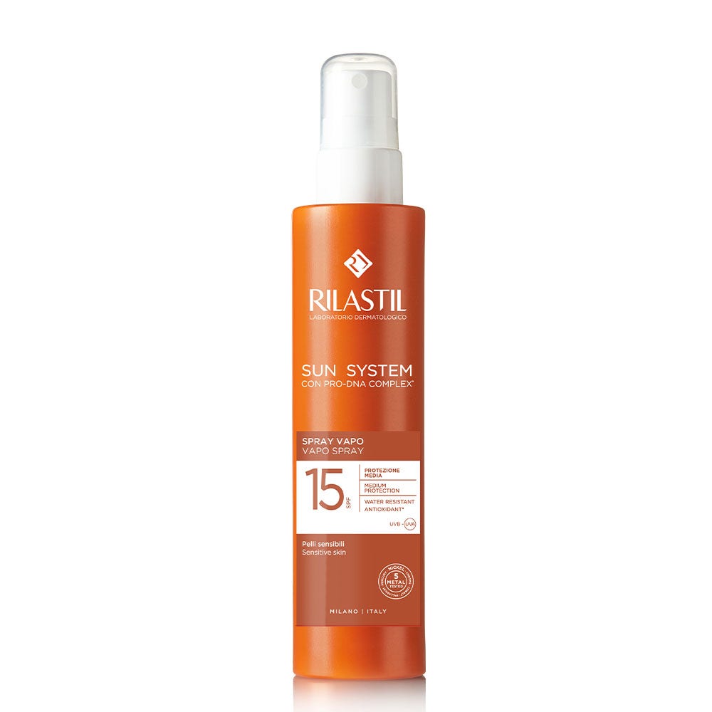 Rilastil Sun System Spray Vapo Solare SPF 15 Corpo 200ml-1