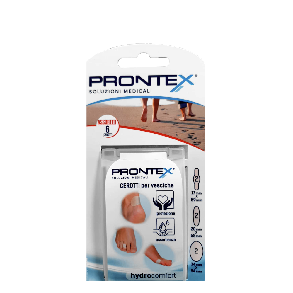 Prontex Hydrocomfort Medicazione In Idrocolloidi Assortiti 6 Pezzi-1