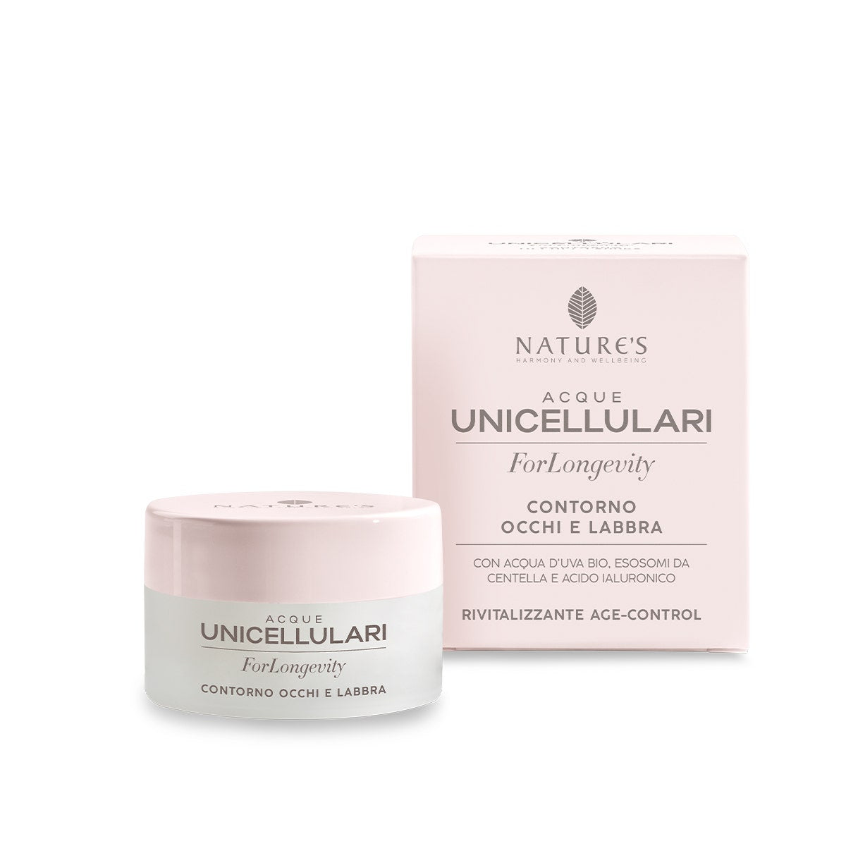 Nature's Acque Unicellullari Contorno Occhi Labbra Antirughe 15ml-1