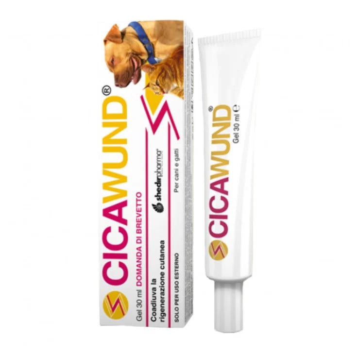 Shedir Pharma Cicawund Gel Per Ferite Cani/Gatti 30ml-1