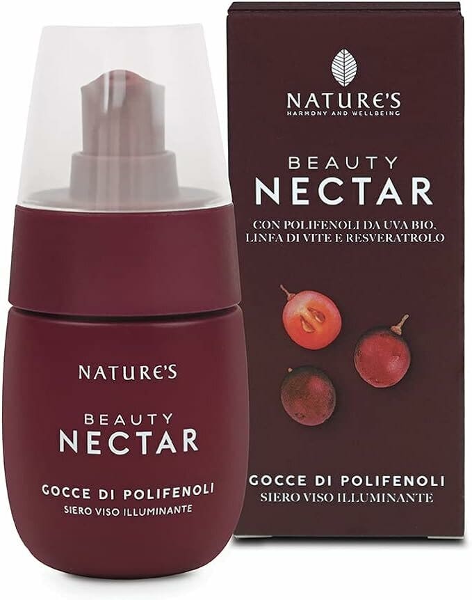 Nature's Beauty Nectar Goccie di Polifenoli Siero Viso Illuminante 30ml-1