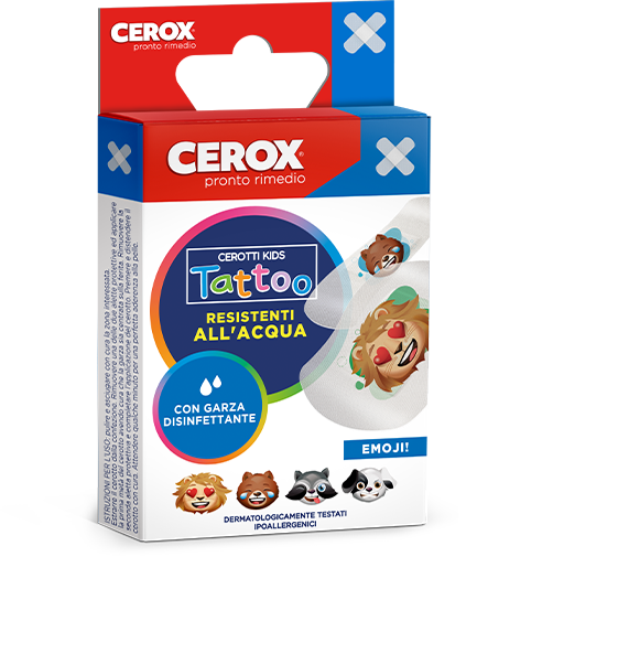 Cerox Cerotti Bambini Tattoo 20 Pezzi-3