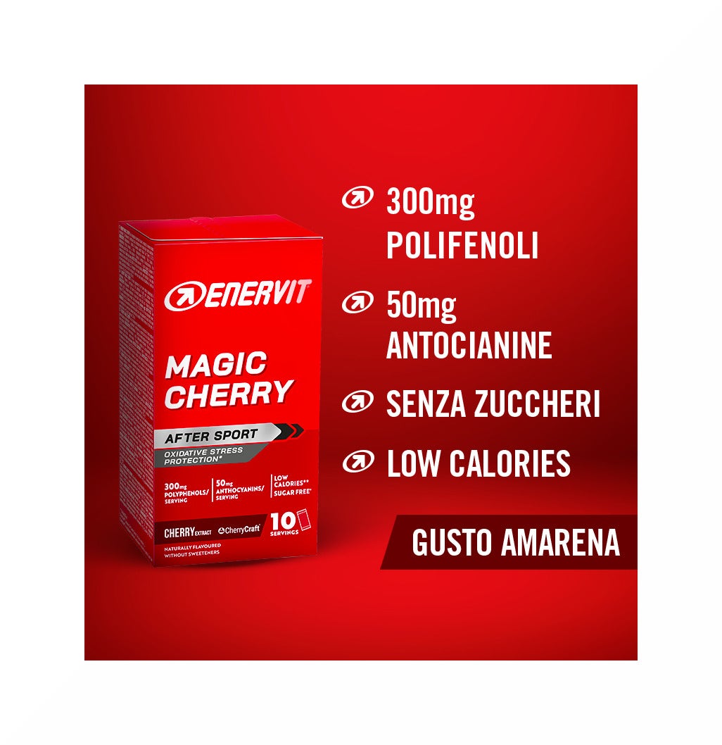 Enervit Magic Cherry After Sport 10 Bustine