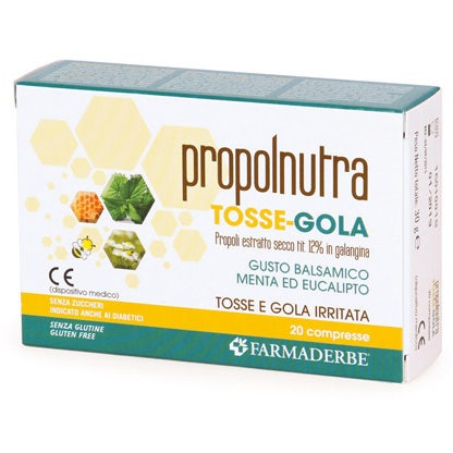 Propolnutra Tosse/Gola 20 Compresse Masticabili-1