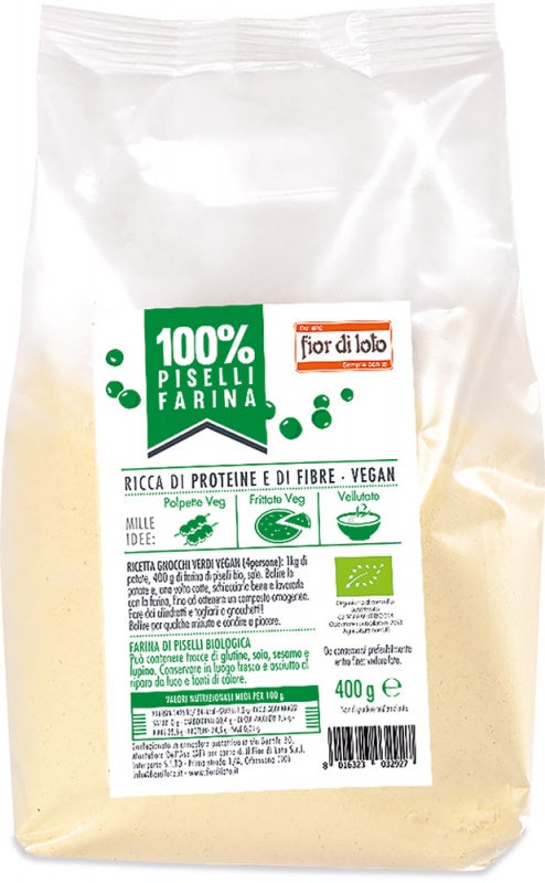 Fiori Di Loto Farina Di Piselli 400g-1