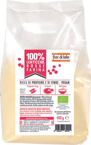 Fior Di Loto Farina Di Lenticchie Rosse 400g-2