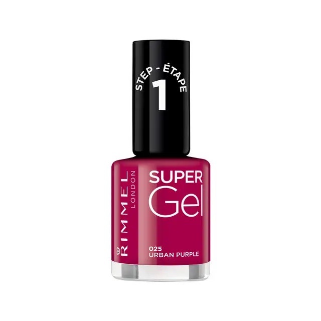 Rimmel Smalto Unghie Super Gel Colore 025 Urban Purple 12ml-1