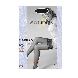 Solidea Marilyn 70 Calze Autoreggenti Fumo Taglia 4-1