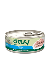 Oasy Wet Cat Tonno Cibo Umido Per Gatti Adulti Lattina 70g-1