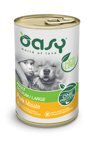 Oasy Umido Cane Monoproteico Maiale 400g-1