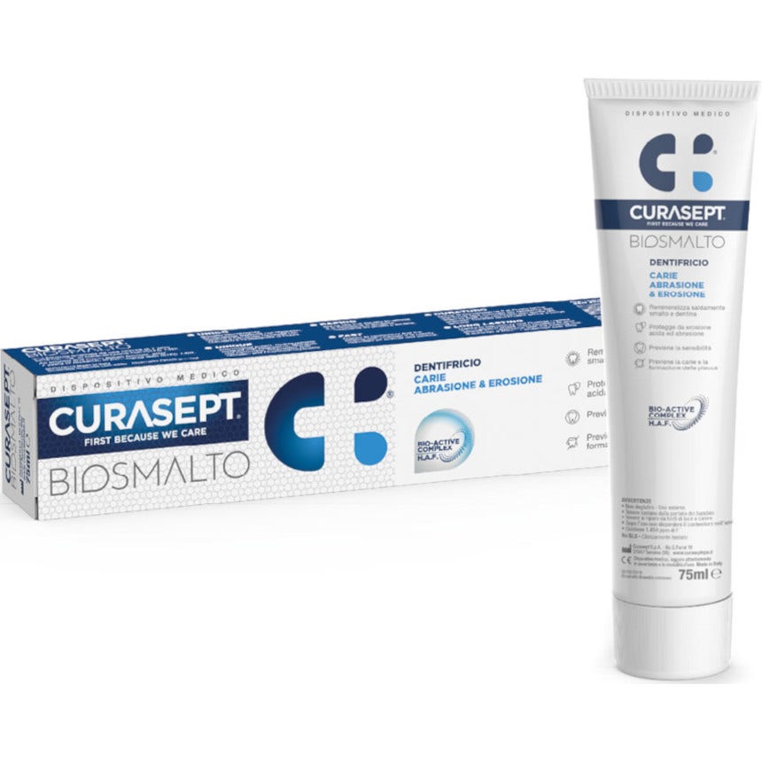 Curasept Biosmalto Dentifricio Protezione Carie 75ml-7