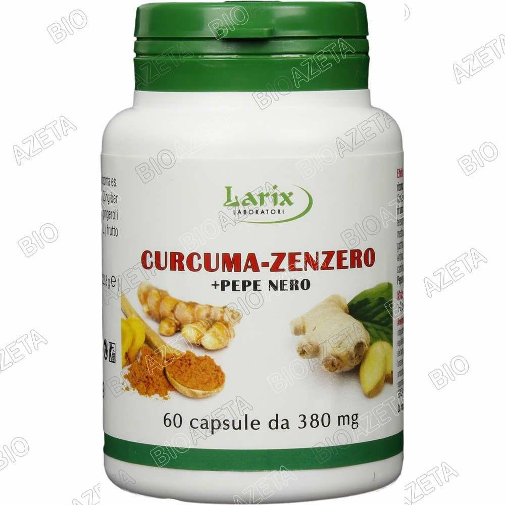 Larix Curcuma Zenzero Integratore 60 Capsule-1