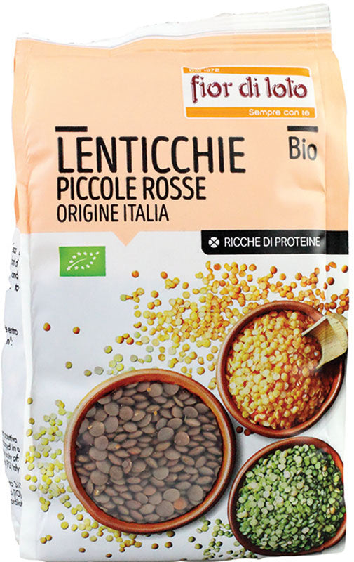 Fior di Loto Lenticchie Rosse Decorticate Biologico 400g-1