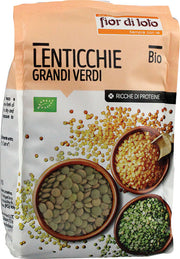 LENTICCHIE VERDI BIO 400G-1