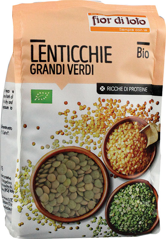 LENTICCHIE VERDI BIO 400G-1
