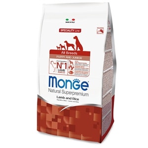 Monge Agnello Riso E Patate Cibo Secco Per Cani Cuccioli Sacco 12 Kg-1