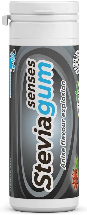 Lemon Pharma SteviaGum Black Senses Gomme Da Masticare All'Anice 30g-2