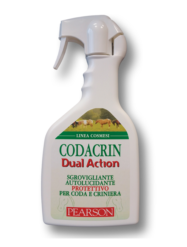 Guglielmo Pearson Codacrin Dual Action Sgrovigliante/Autolucidante/Protettivo Per Coda E Criniera Equini 700ml-1