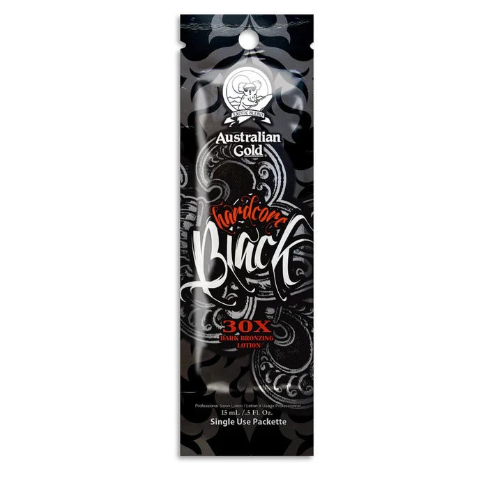 Australian Gold Hardcore Black Stimolatore Di Abbronzatura 15ml-2