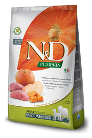 Farmina N&D Pumpkin Cinghiale E Zucca Cani Adulti Taglia Media E Grande Sacco 12kg-1