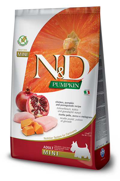 Farmina N&D Pumpkin Pollo E Zucca Cani Adulti Taglia Mini Sacco 800g-1
