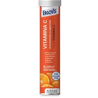 Ergovis Vit C 1000mg 20 Compresse Effervescenti -2
