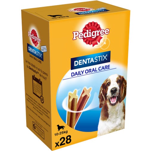 Pedigree Dentastix Snack Igiene Orale Cani Taglia Media 4 Confezioni Da 7 Snack-4