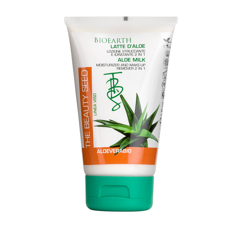 Bioearth Latte d'Aloe Detergente Idratante Viso 150ml-3