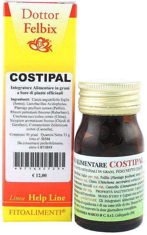 Costipal Integratore Alimentare In Grani 33g-1