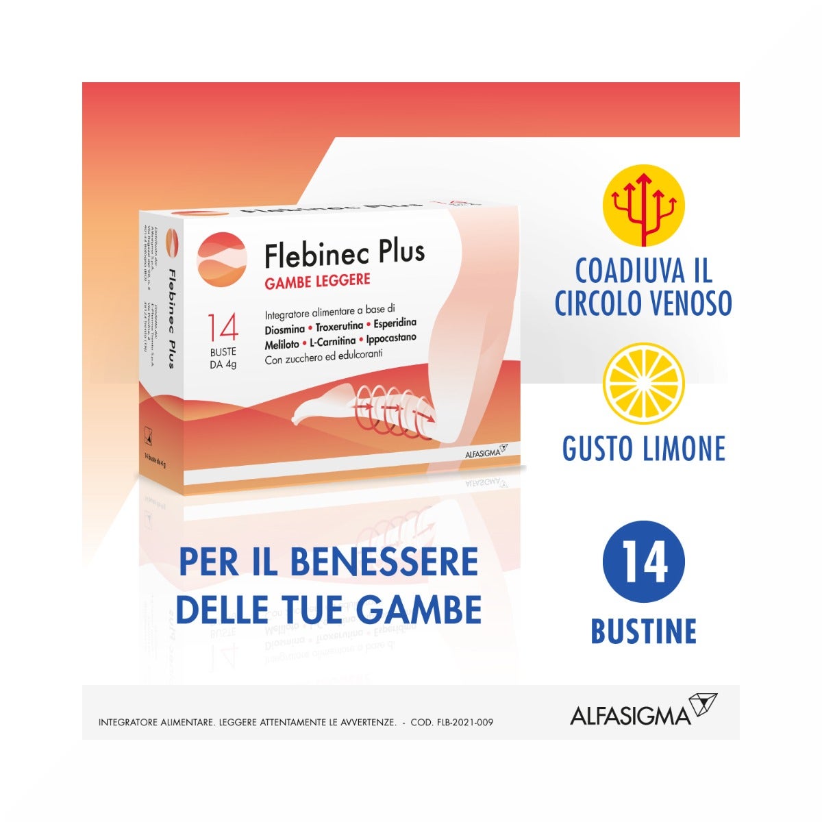 Flebinec Plus 14 Buste-14