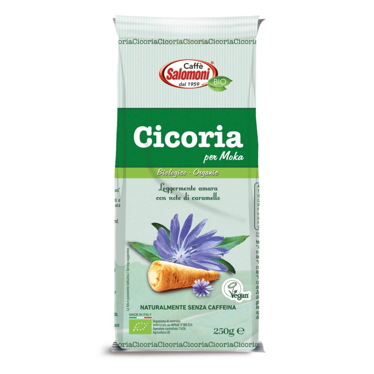 Salomoni Cicoria Bio Tostata E Macinata 250g-2