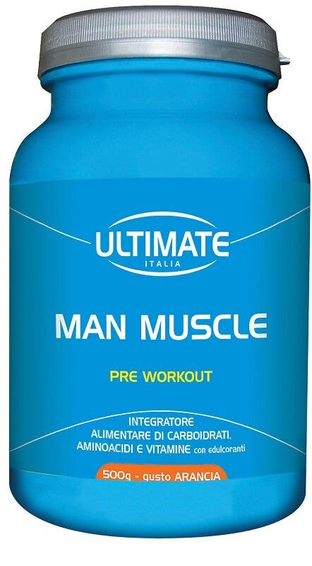 Ultimate Man Muscle Pre Workout 400g Gusto Arancia-2