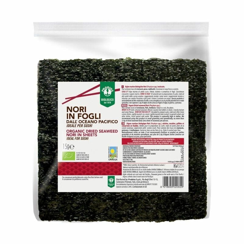 ALGHE NORI IN FOGLI 15G-1