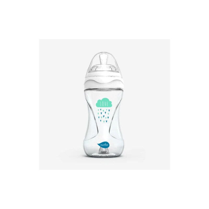 Nuvita Mimic Biberon Bianco 250ml-1