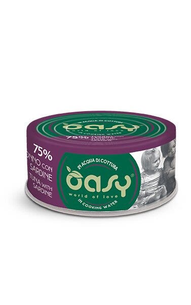 Oasy More Love Gatto Tonno con Sardine 70g-1