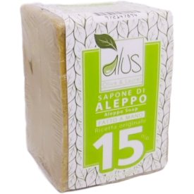Alus Sapone Di Aleppo 15% Olio di Alloro 200g-1