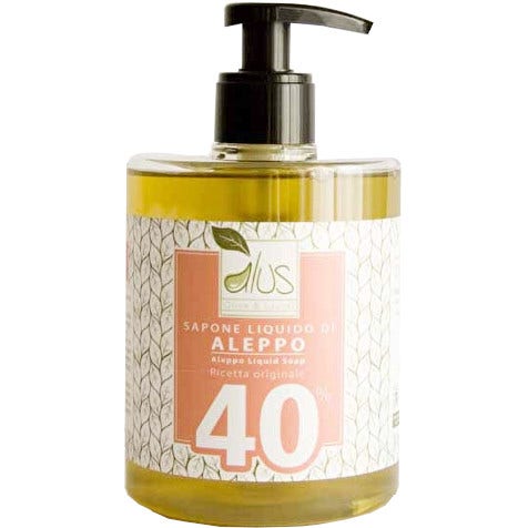 Alus Aleppo Sapone Liquido 40% Di Olio Di Alloro 500ml-1
