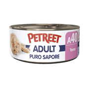 Petreet Adult Puro Sapore Tonno Per Gatti Lattina 70g-2