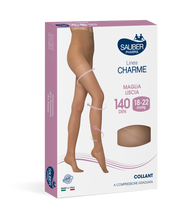 Sauber Linea Charme Collant 140 Den Camel Taglia 5-2