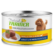 Natural Trainer Cibo Umido Pollo/Riso Per Cani Adulti Taglia Piccola Lattina 150g-2