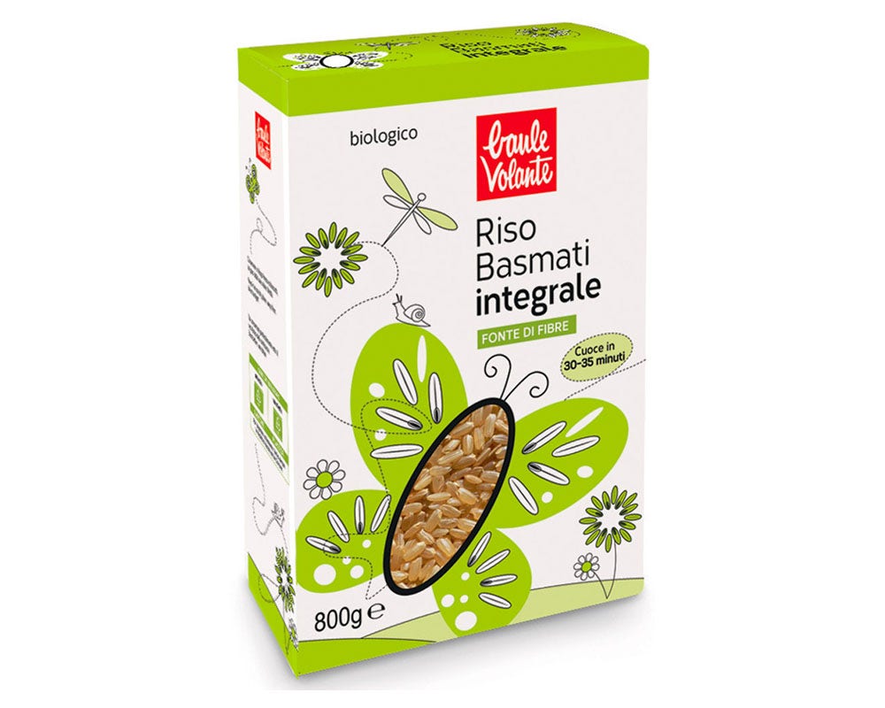 Baule Volante Riso Basmati Integrale 800g-1