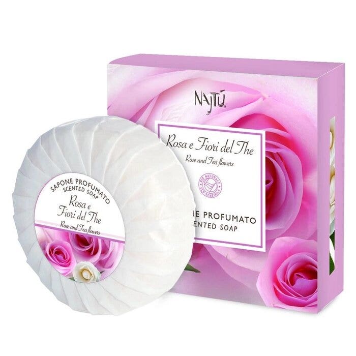 Najtu Rosa E Fiori Del Thè Sapone Profumato 80g-1